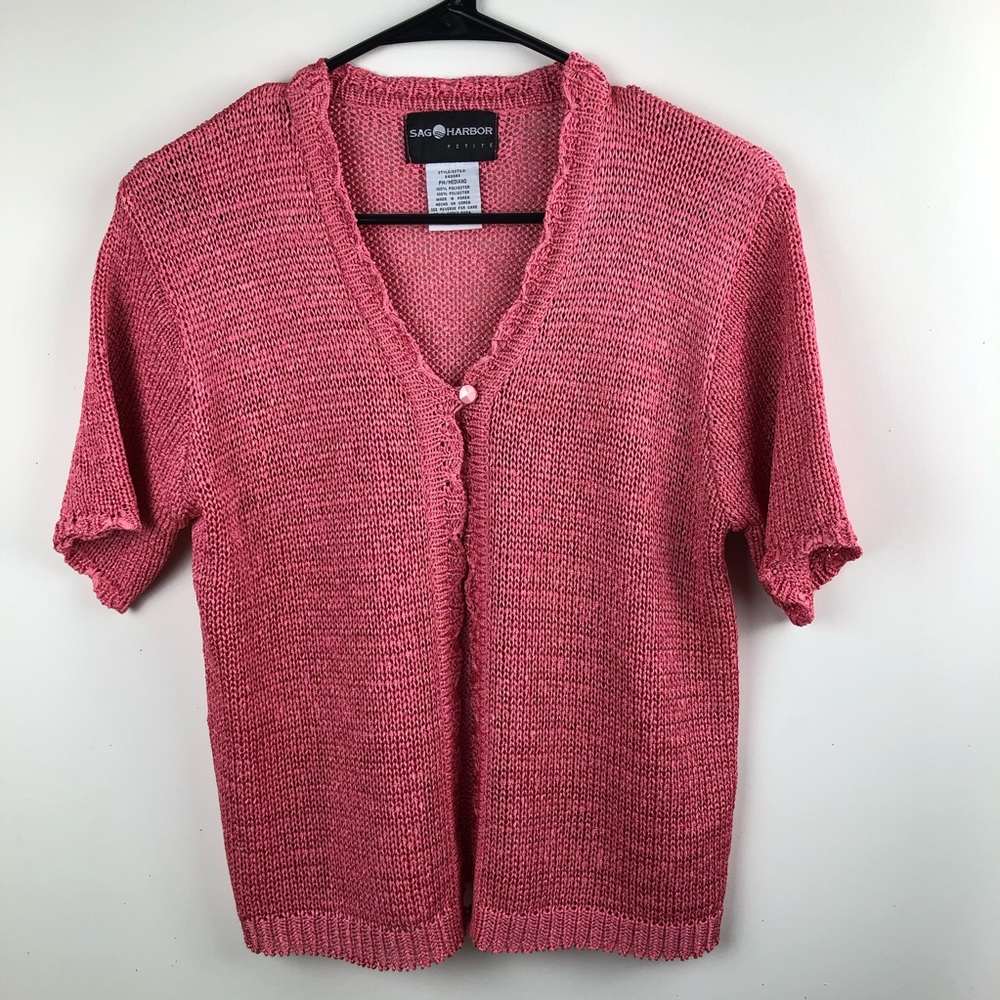 SAG HARBOR - Woman’s Petite Medium - Cardigan